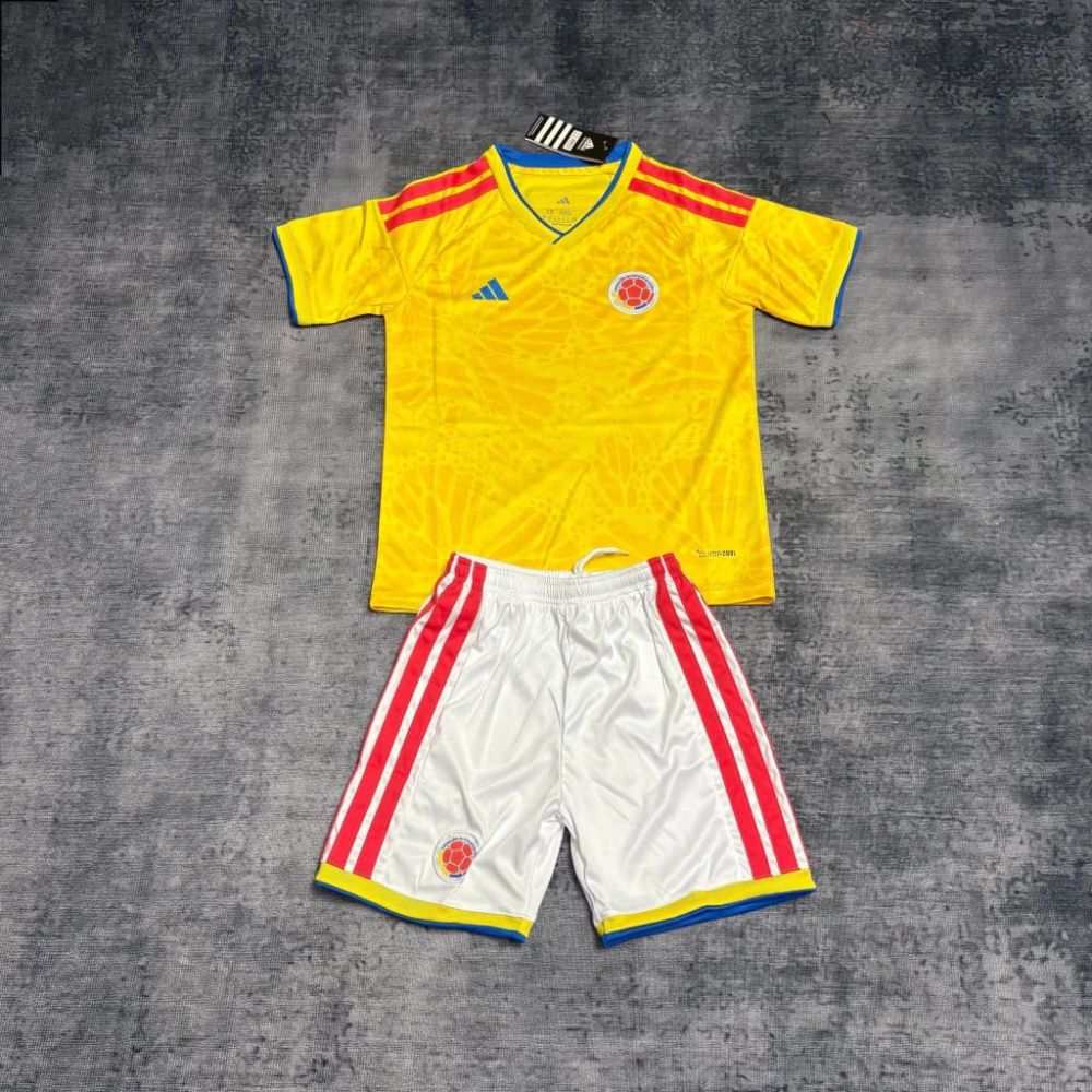 Kit Infantil Colômbia I - Adidas 2026