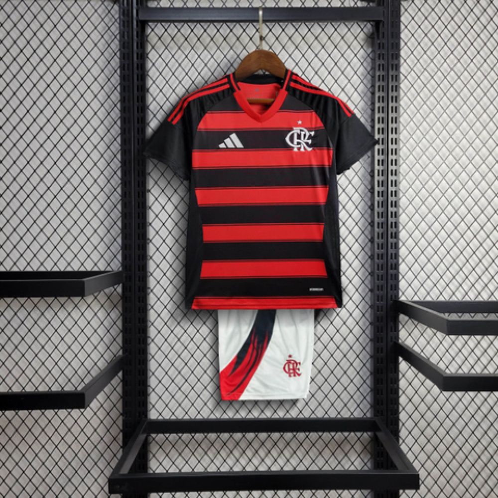 Kit Infantil Flamengo I - Adidas 25/26
