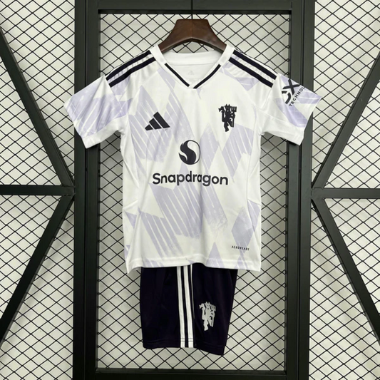 Kit Infantil Manchester United II - Adidas 25/26