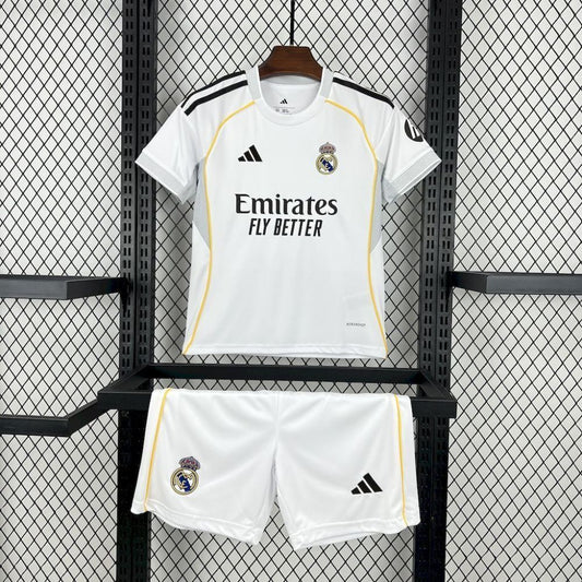 Kit Infantil Real Madrid I - Adidas 25/26
