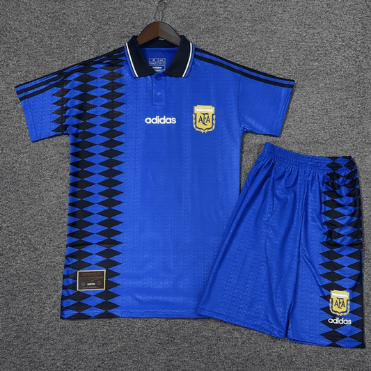 Kit Infantil Retrô Argentina II - Adidas 1994