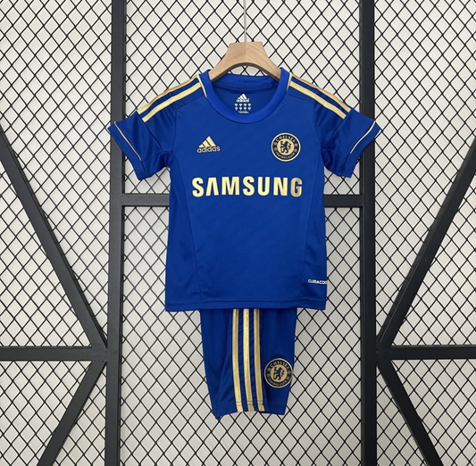 Kit Infantil Retrô Chelsea I - Adidas 12/13