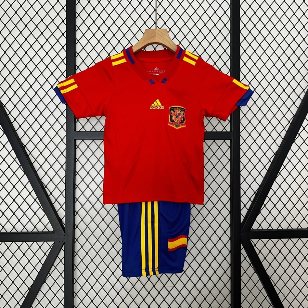 Kit Infantil Retrô Espanha I - Adidas 2010