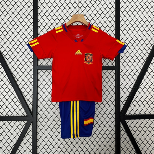 Kit Infantil Retrô Espanha I - Adidas 2010