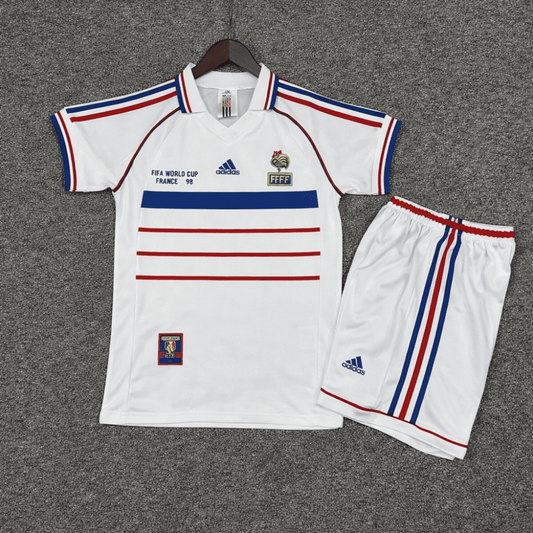 Kit Infantil Retrô França II - Adidas 1998