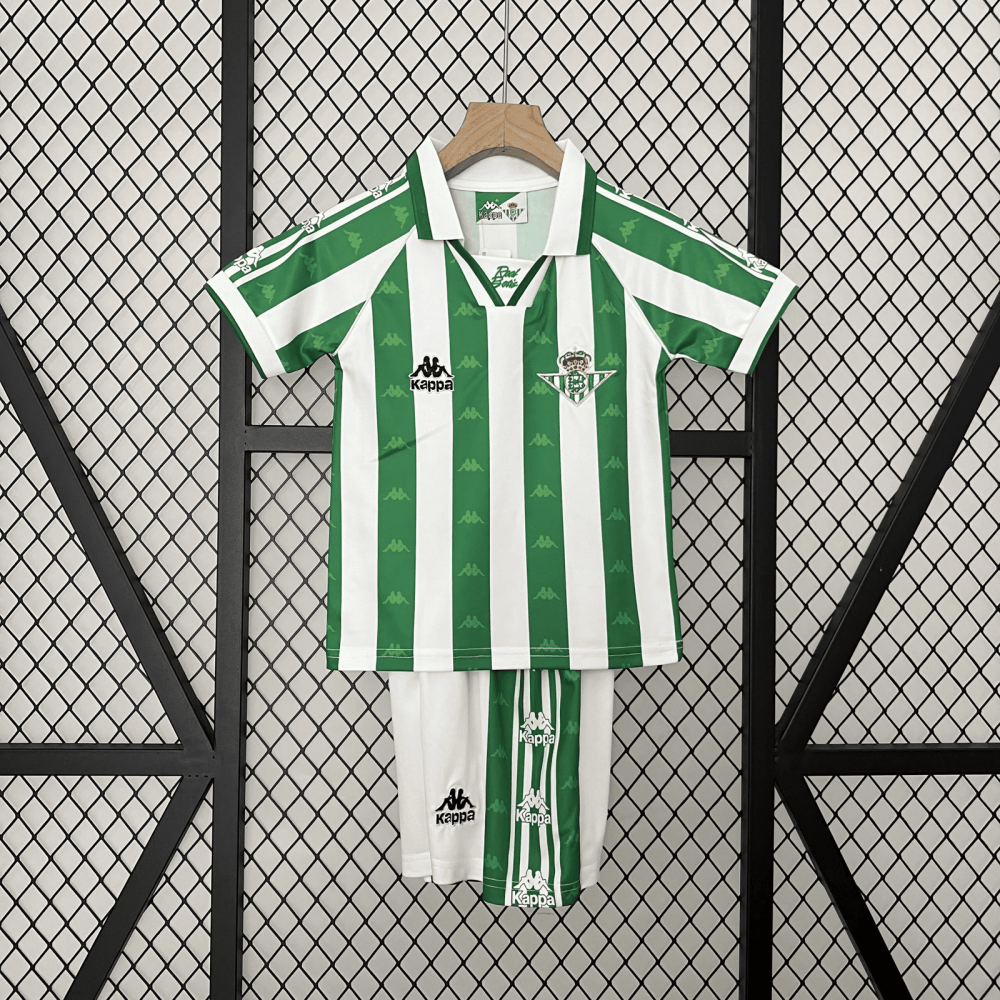 Kit Infantil Retrô Real Betis I - Kappa 95/97