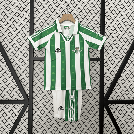 Kit Infantil Retrô Real Betis I - Kappa 95/97