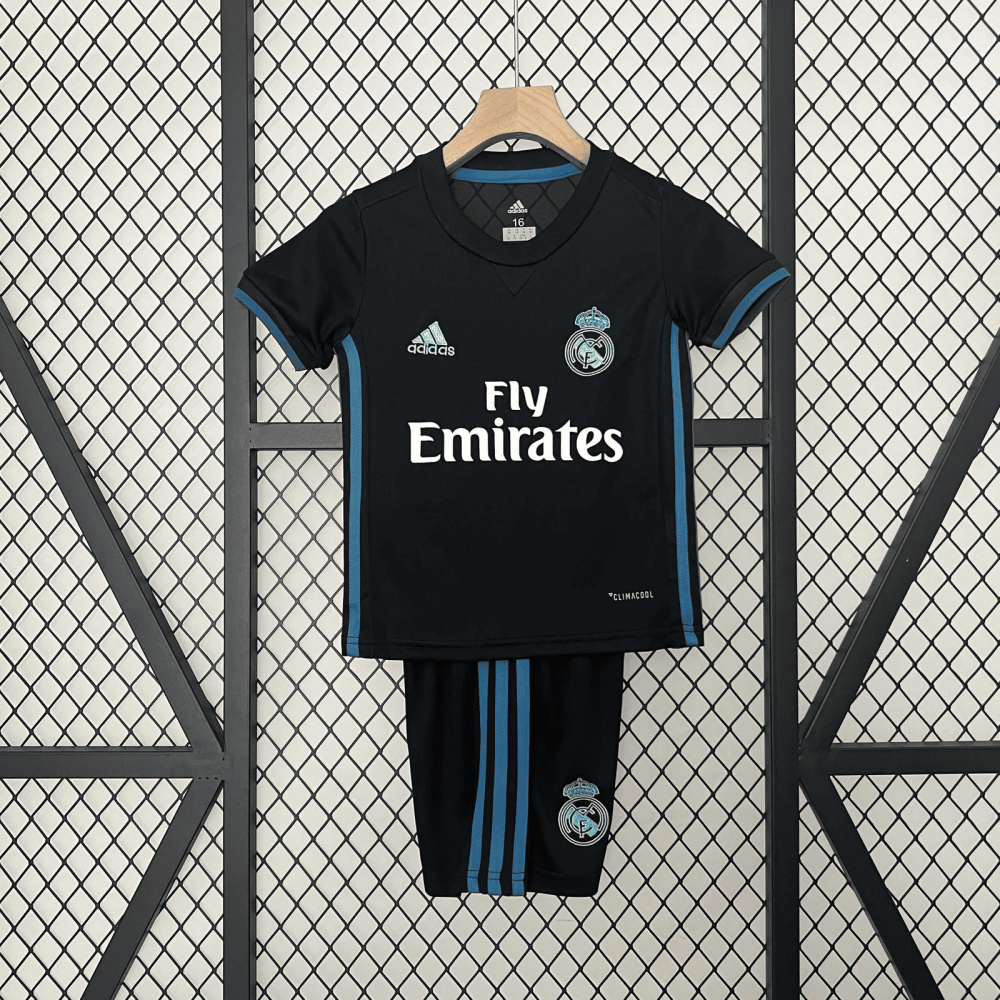 Kit Infantil Retrô Real Madrid II - Adidas 17/18