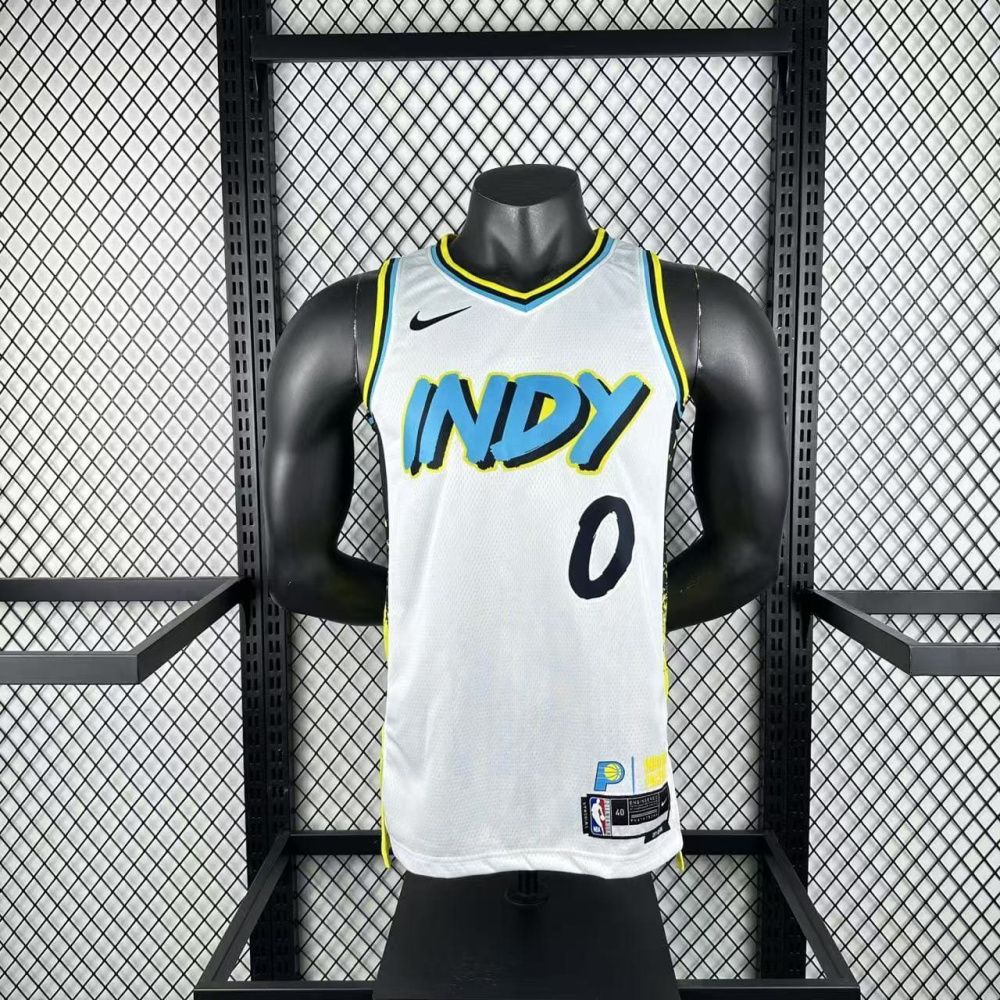 Regata Swingman Indiana Pacers City Edition 24/25 - Tyrese Haliburton #0