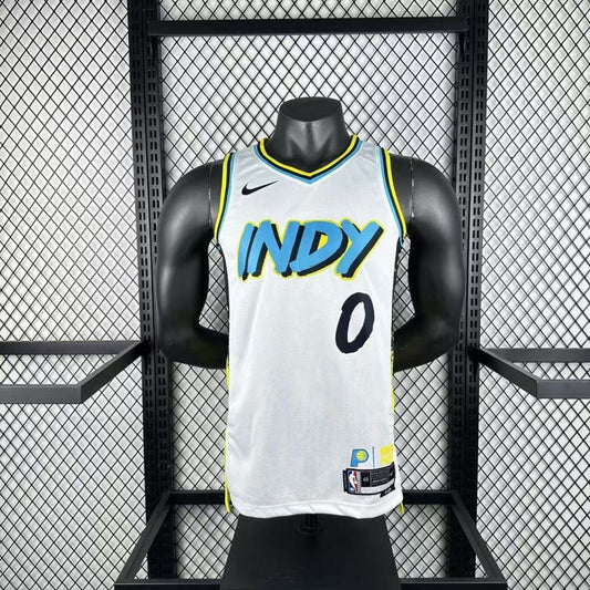 Regata Swingman Indiana Pacers City Edition 24/25 - Tyrese Haliburton #0