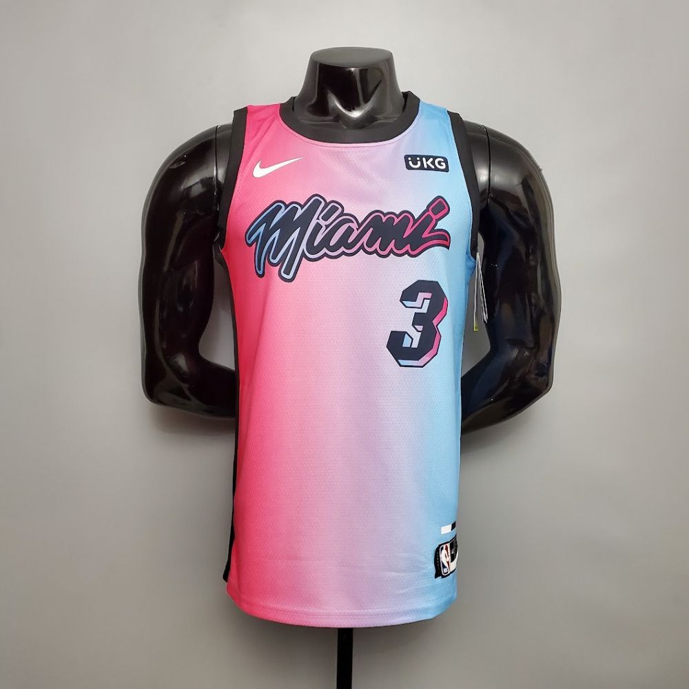 Regata Swingman Miami Heat City Edition 20/21 - Dwyane Wade #3