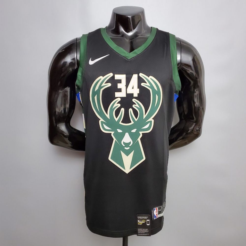 Regata Swingman Milwaukee Bucks Earned Edition 18/19 - Giannis Antetokounmpo #3