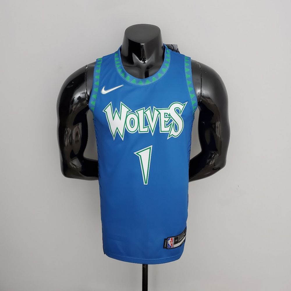 Regata Swingman Timberwolves Classic Edition 23/24 - Anthony Edwards #1