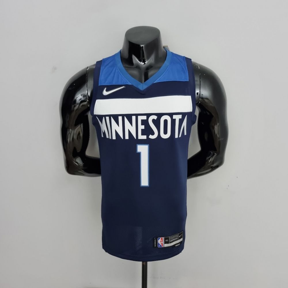 Regata Swingman Timberwolves Icon Edition 22/24 - Anthony Edwards #1